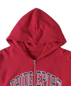 WEGO カレッジロゴビッグジップパーカー