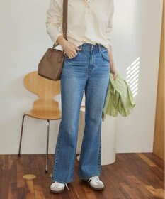WEGO 【ANGIE VINTAGE/SMLサイズ展開】ブーツカットデニムパンツ