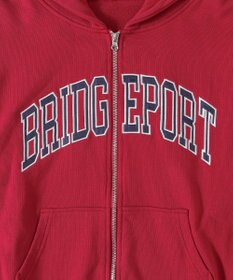 WEGO カレッジロゴビッグジップパーカー