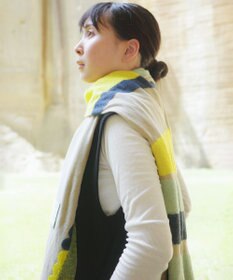 nitorito 【UNISEX】snowcover オリジナル雪山柄 ストール