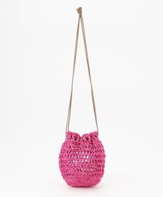 ONWARD CROSSET SELECT 【BAGMATI】アバカ巾着ショルダーバッグ