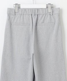 J.PRESS LADIES L 【洗える】リネンライクジャージー ワイド パンツ