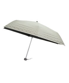 MOONBAT 晴雨兼用日傘 折りたたみ傘 スカラ刺繍柄／遮光 遮熱 UV