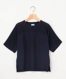 組曲 【WEB限定】メッシュ切り替えドルマン ニット