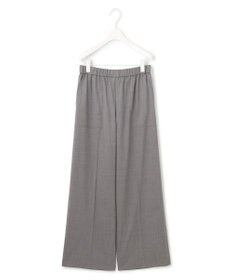 ICB 【洗える】 TWブロード ワイドストレートパンツ