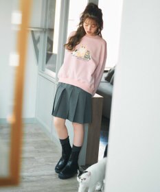 Feroux プリーツミニ スカート