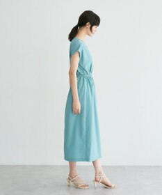 YECCA VECCA リネンライクスキッパーワンピース