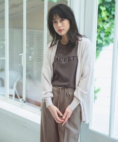 ANY L 【マシンウォッシュ/UVカット】ミドルレングスカーディガン