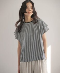 組曲 S GIZAコットンドルマンスリーブ Tシャツ