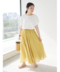 CRAFT STANDARD BOUTIQUE 【ＵＶカット】ギャザースリーブプルオーバー