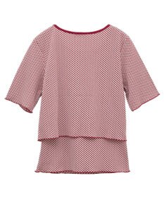 earth music&ecology ＳＥＴ２点ギンガムメロ－カーデ＋リボンタンク