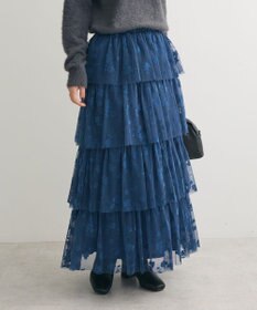 Green Parks ・ＥＬＥＮＣＡＲＥ　ＤＵＥ　フロッキーｐｔチュールスカート