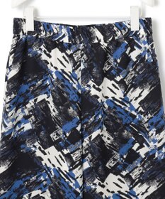 ICB 【洗える】 ブラッシュプリント ワイドパンツ