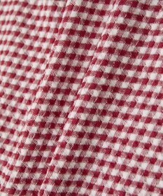 earth music&ecology ＳＥＴ２点ギンガムメロ－カーデ＋リボンタンク