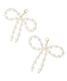 Maison de FLEUR パールリボンチャームセット