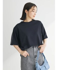 Green Parks ライン使いポンチカットプルオーバー