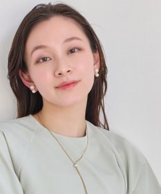 Phoebe ≪雑誌掲載≫ツインパールイヤリング