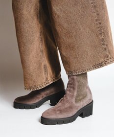 BONTRE 【イタリア製/本革】【LucaGrossi/ルカグロッシ】厚底サイドゴアブーツ/H616T-VA