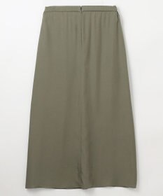 NAVE 【ReNAVE・セットアップ可/洗える/UVケア/接触冷感】フィブリルシャンブレー Aラインスカート