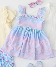 ANY KIDS 【UVカット】フリルワンピース水着