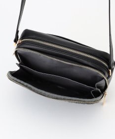 LA BAGAGERIE ランダムプリーツショルダーバッグ