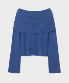 GRACE CONTINENTAL オフショルニットトップ