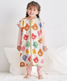 MIKI HOUSE HOT BISCUITS カラフルビーンズ フリース素材 スリーパー