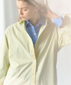 23区 【一部先行予約/VERY掲載】CANCLINI シャーティング ベーシックシャツ