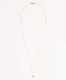 Phoebe 【K10】ジュエルラックネックレス　ルビー/7月誕生石/天然石/全長:40cm