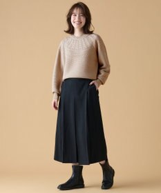 ANY 【洗濯機可能】ソフトアクリル求心ニット