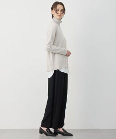 ICB ベルベットライン トラックワイドパンツ