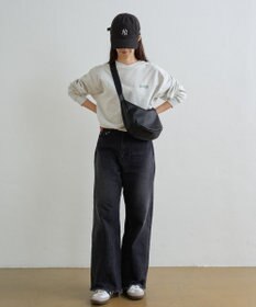 russet ナイロンラウンドショルダーバッグ (CE-1327-WEB)