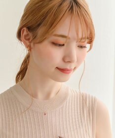 Phoebe 【K10】ジュエルラックネックレス　ルビー/7月誕生石/天然石/全長:40cm