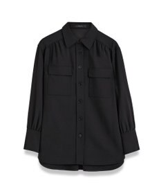 JOSEPH フルイドツイル　ユーティリティシャツ