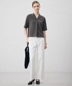 ICB ライトストレッチアムンゼン Vネック半袖カットソー