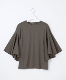 自由区 【Premium Collection】フレアスリーブスムースジャージー カットソー