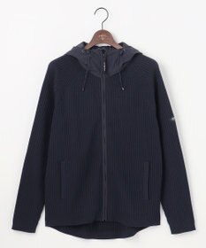 JOSEPH ABBOUD MOUNTAIN 【日本素材・ストレッチ】コットンムリネ アウトドア ニット パーカー