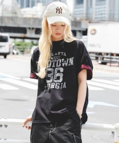 WEGO 【ユニセックス着用ITEM】バイカラーロゴT（SS）