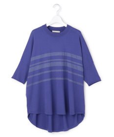 ICB 【先行予約】VIS/NYハイゲージランダムボーダー 半袖ニット