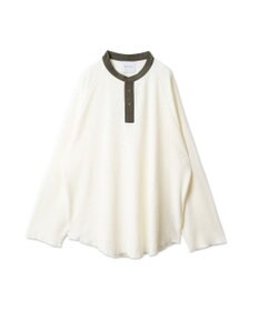 WEGO 【ユニセックス着用ITEM】ラグランヘンリーネックT