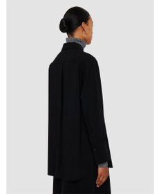 JOSEPH フルイドツイル　ユーティリティシャツ