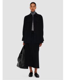 JOSEPH フルイドツイル　ユーティリティシャツ