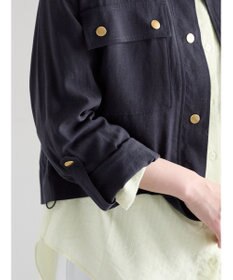 Te chichi リネンライクWポケットジャケット
