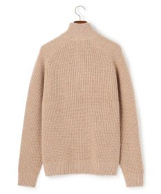 J.PRESS MEN ウール×カシミヤの上質素材【Cash Lamb's Wool】ハーフジップ ニット_25年モデル