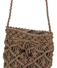 Green Parks ・マクラメキンチャクショルダーバッグ