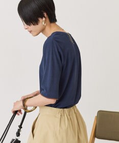 AMERICAN HOLIC シアーリブ配色プルオーバー