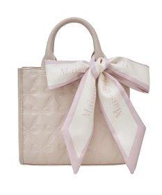 Maison de FLEUR スカーフ付リボンキルティング2Wayバッグ
