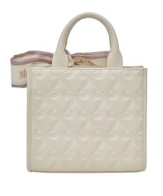 Maison de FLEUR スカーフ付リボンキルティング2Wayバッグ