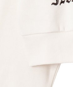 WEGO グラフィック裏起毛ショートZIPパーカー