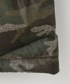 JOSEPH ABBOUD MOUNTAIN 【ECOファー/撥水/9ポケット】カモフラージュ ダウン コート